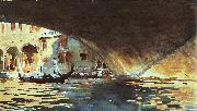 John Singer Sargent Under the Rialto Bridge oil